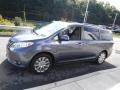 2015 Shoreline Blue Pearl Toyota Sienna XLE AWD  photo #5