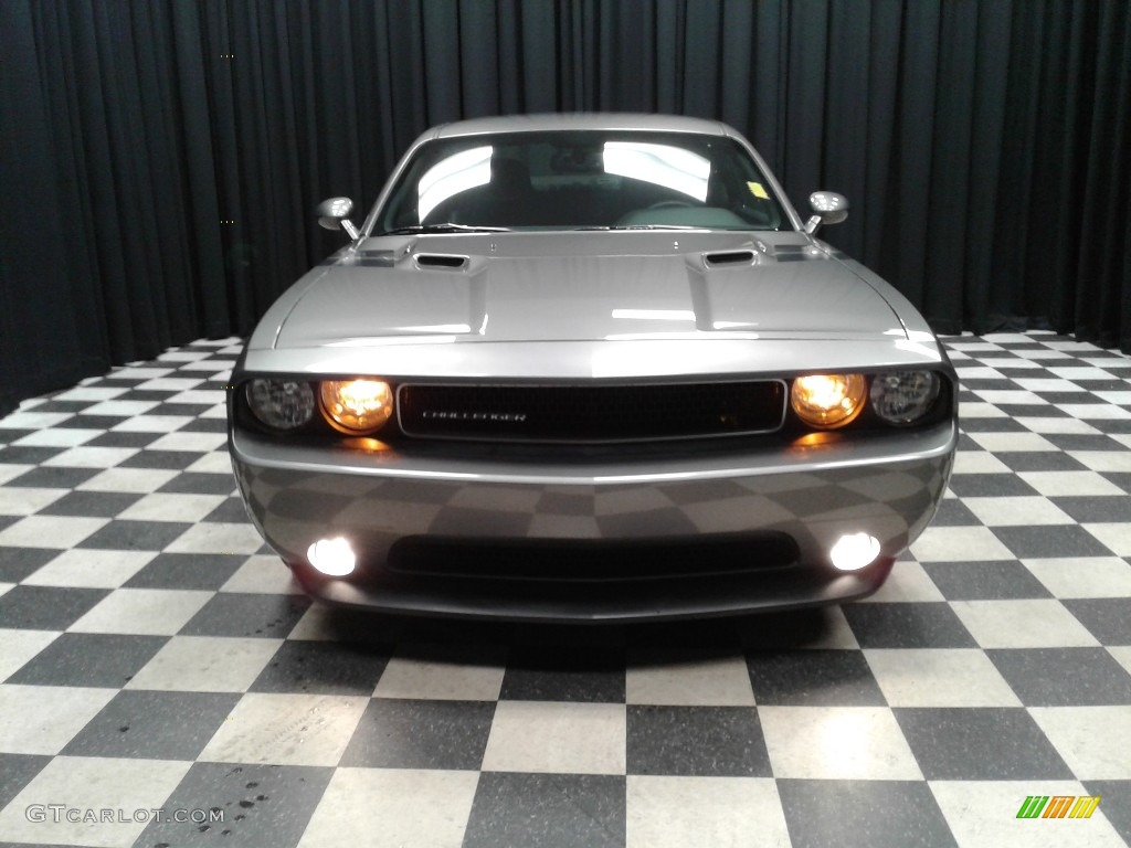 2012 Challenger R/T Plus - Tungsten Metallic / Dark Slate Gray photo #3