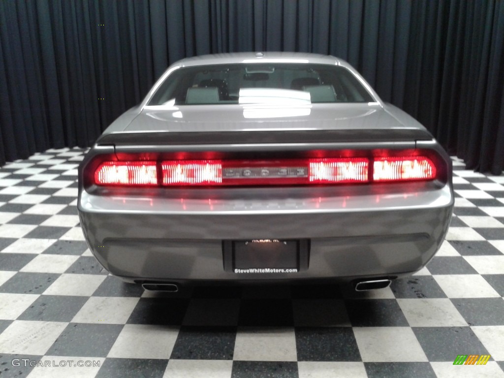 2012 Challenger R/T Plus - Tungsten Metallic / Dark Slate Gray photo #7