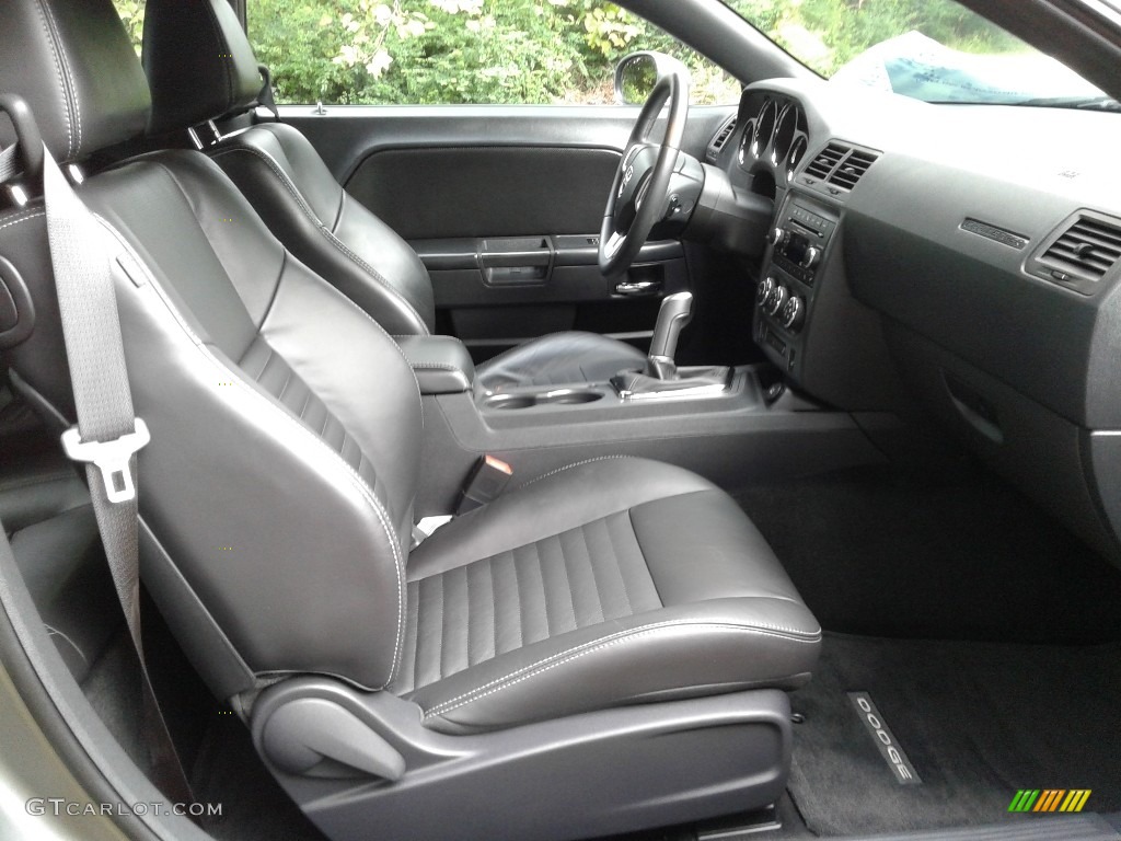 2012 Challenger R/T Plus - Tungsten Metallic / Dark Slate Gray photo #14