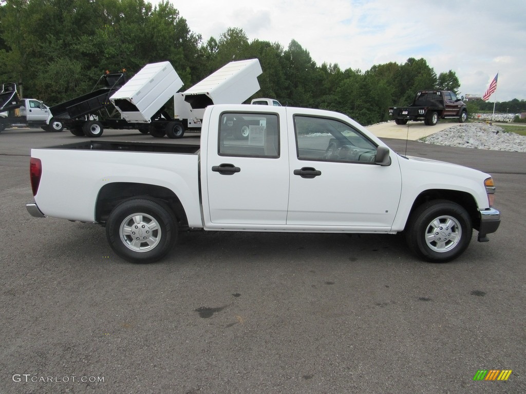 2006 Colorado LT Crew Cab - Summit White / Light Cashmere photo #6