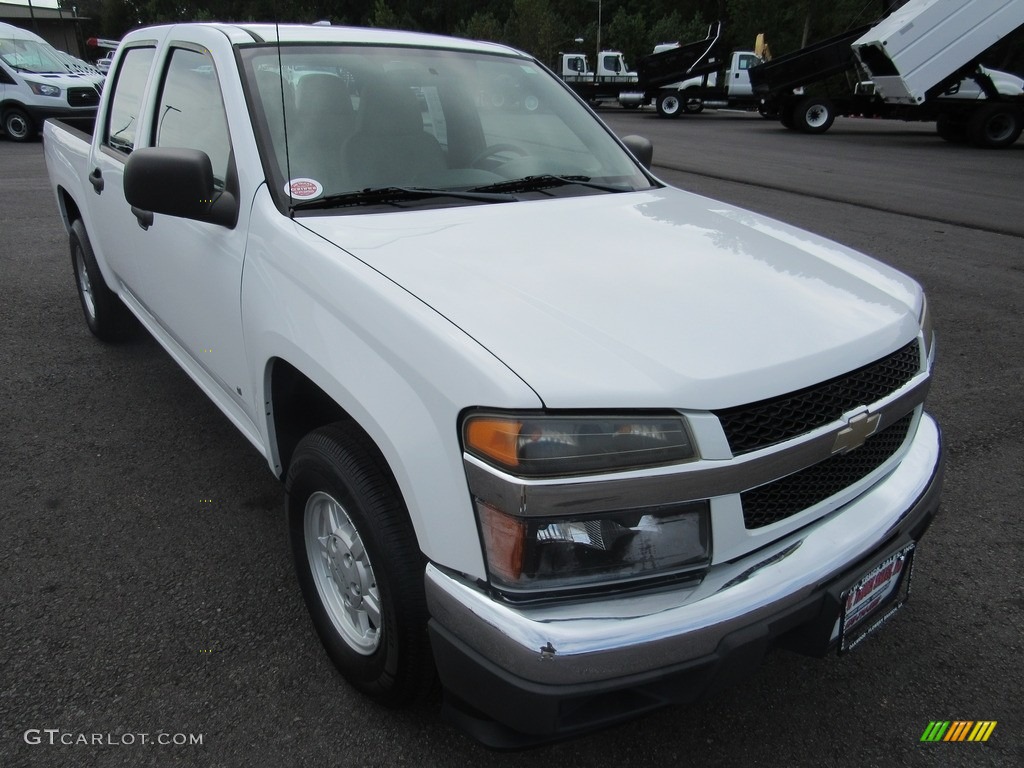 2006 Colorado LT Crew Cab - Summit White / Light Cashmere photo #7