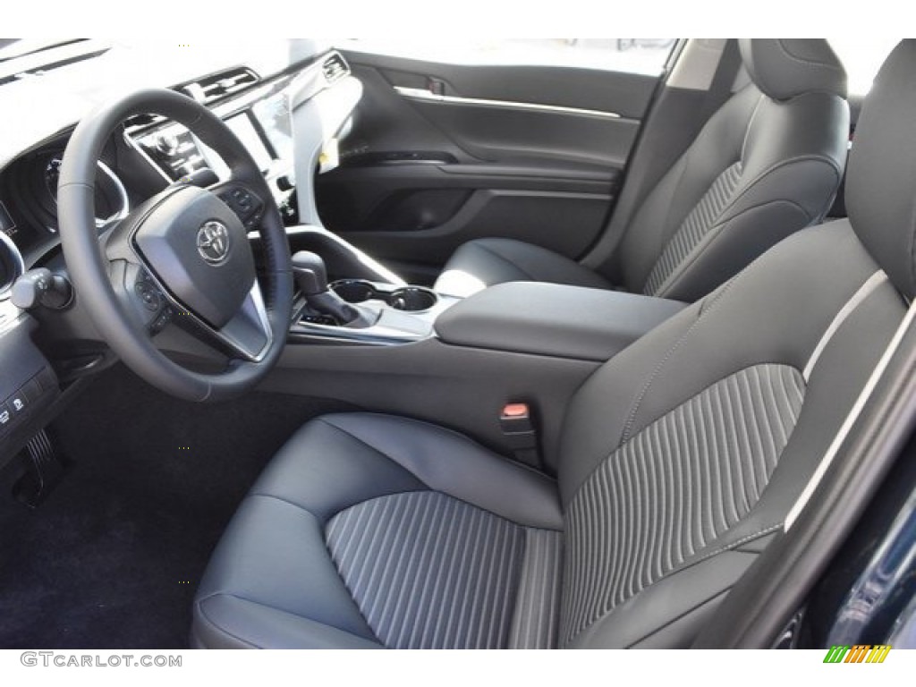 Black Interior 2019 Toyota Camry LE Photo #129652609