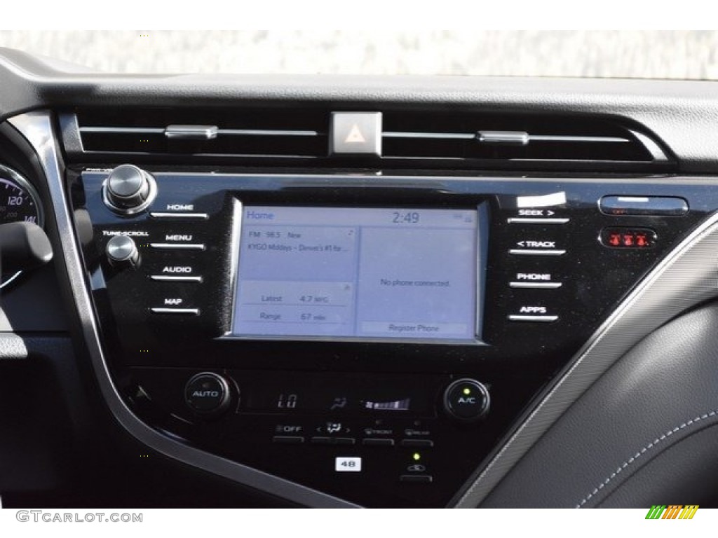 2019 Camry LE - Galactic Aqua Mica / Black photo #10