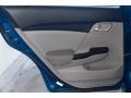 2015 Dyno Blue Pearl Honda Civic LX Sedan  photo #28