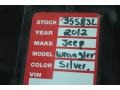 2012 Bright Silver Metallic Jeep Wrangler Sahara 4x4  photo #20