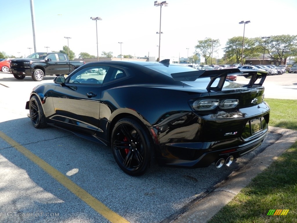 Black 2019 Chevrolet Camaro ZL1 Coupe Exterior Photo #129654394