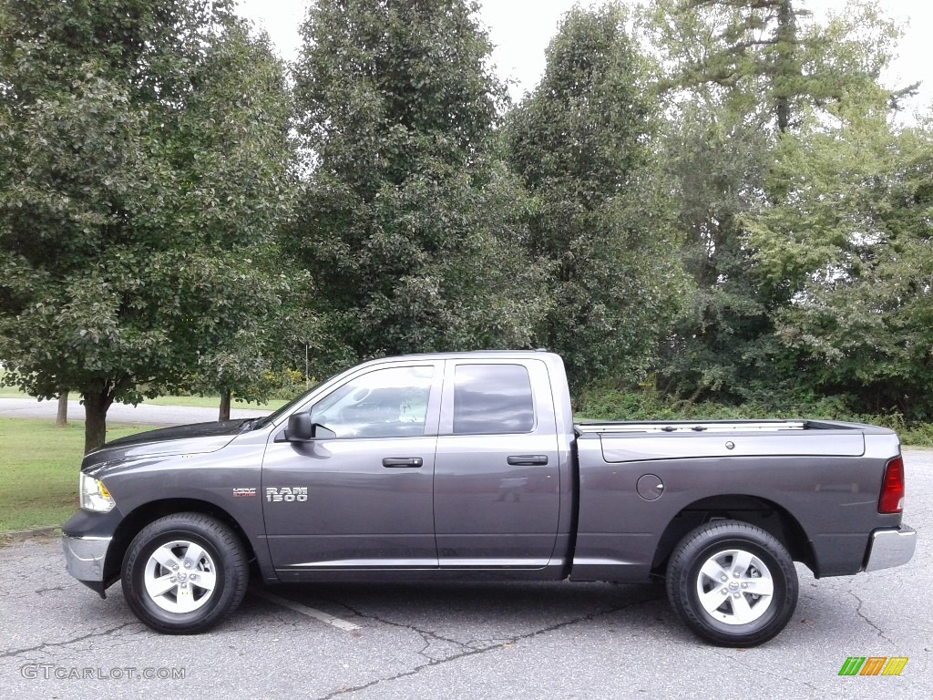 2018 1500 Tradesman Quad Cab - Granite Crystal Metallic / Black/Diesel Gray photo #1