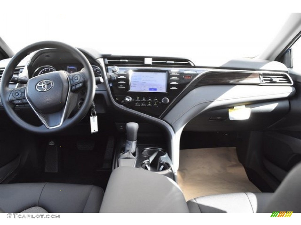 2019 Camry LE - Blue Streak Metallic / Black photo #8