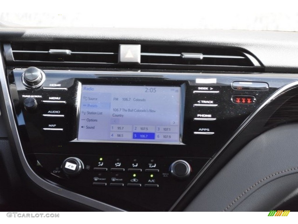 2019 Camry LE - Blue Streak Metallic / Black photo #10