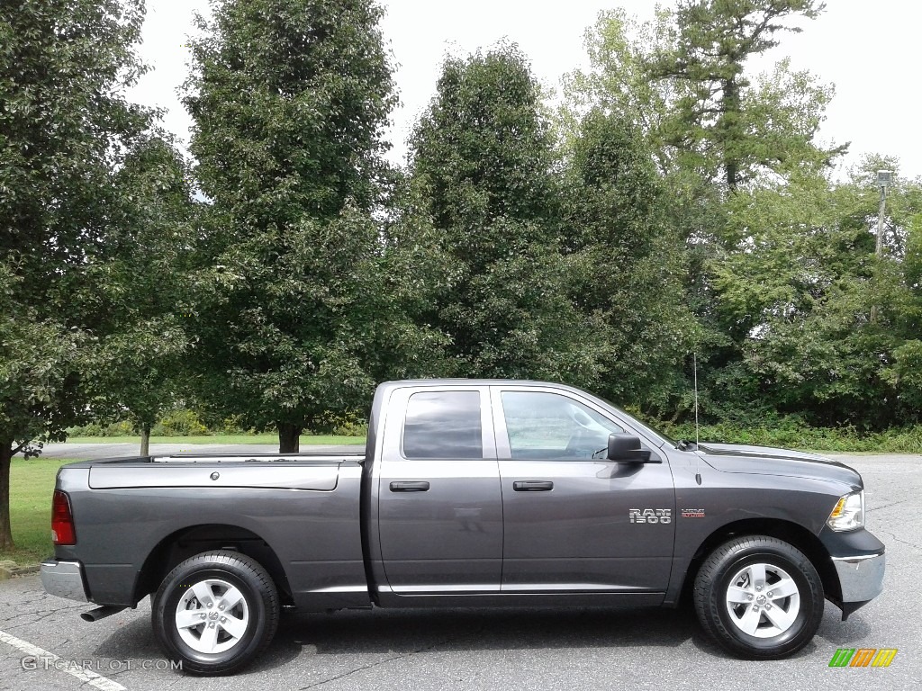 2018 1500 Tradesman Quad Cab - Granite Crystal Metallic / Black/Diesel Gray photo #5