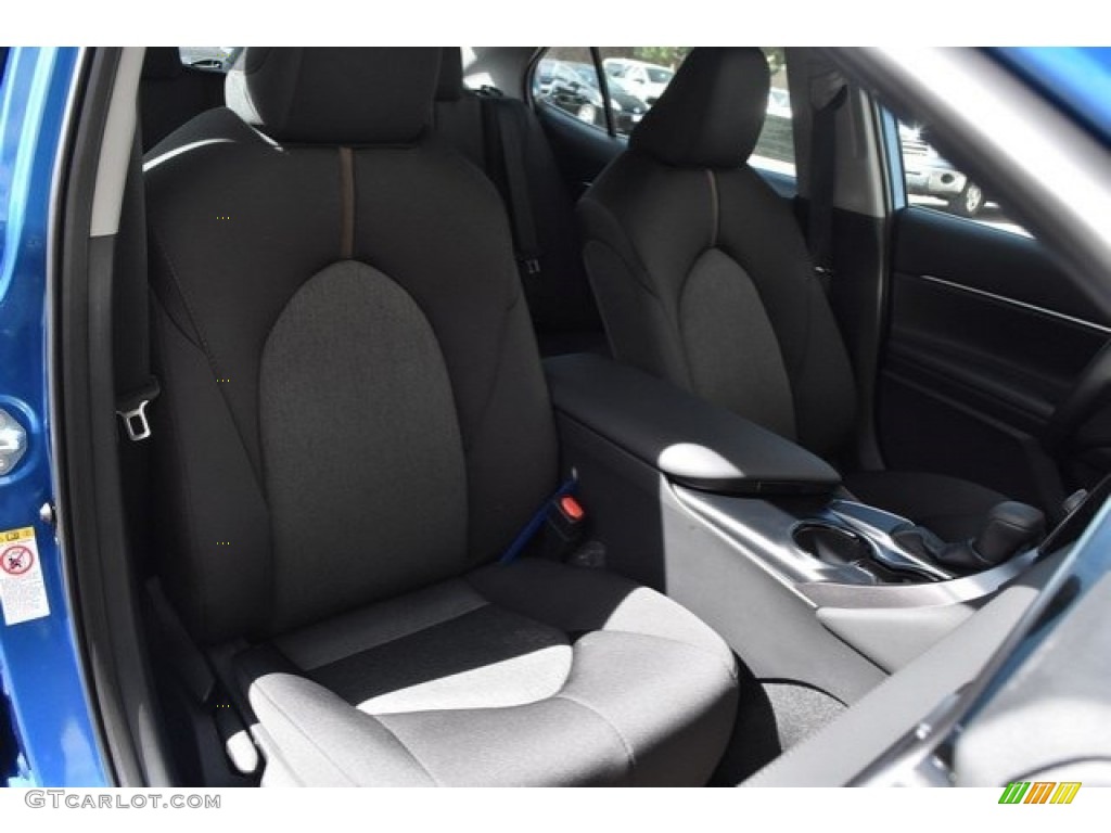 2019 Camry LE - Blue Streak Metallic / Black photo #13