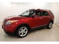 2013 Ruby Red Metallic Ford Explorer Limited EcoBoost  photo #3