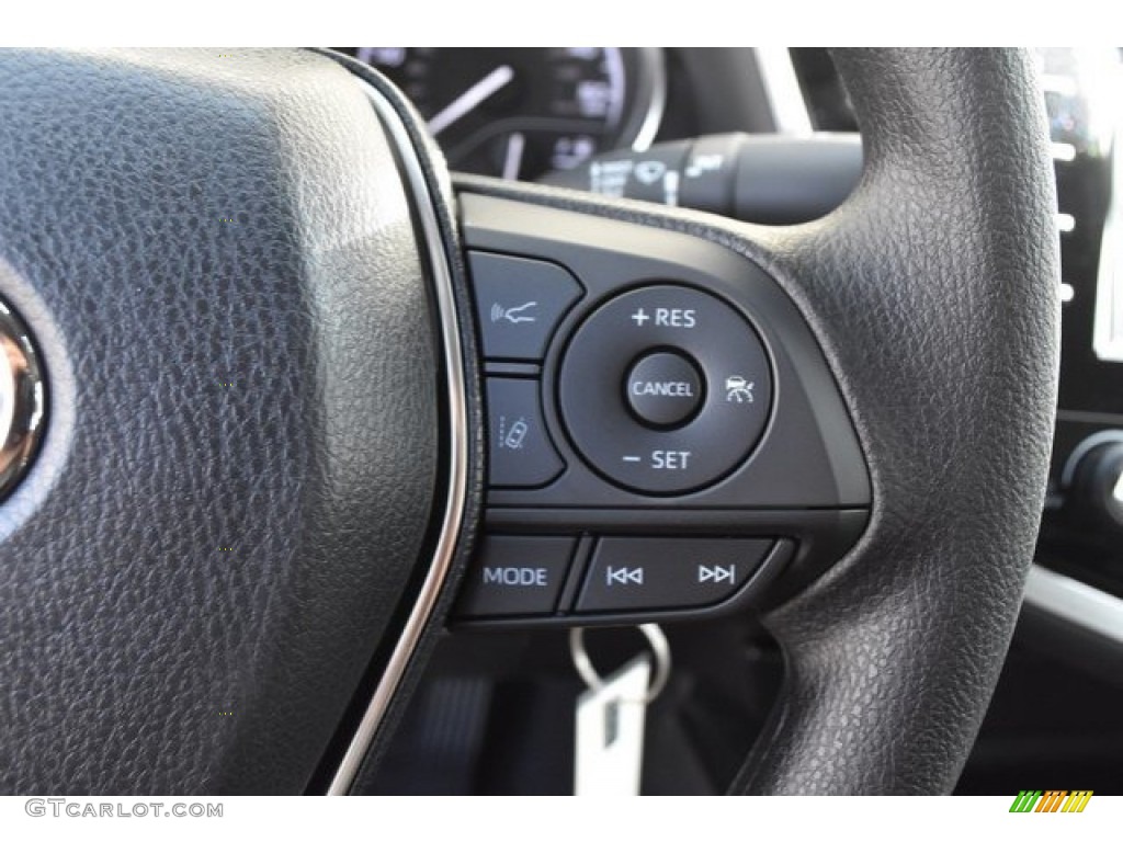 2019 Camry LE - Blue Streak Metallic / Black photo #27