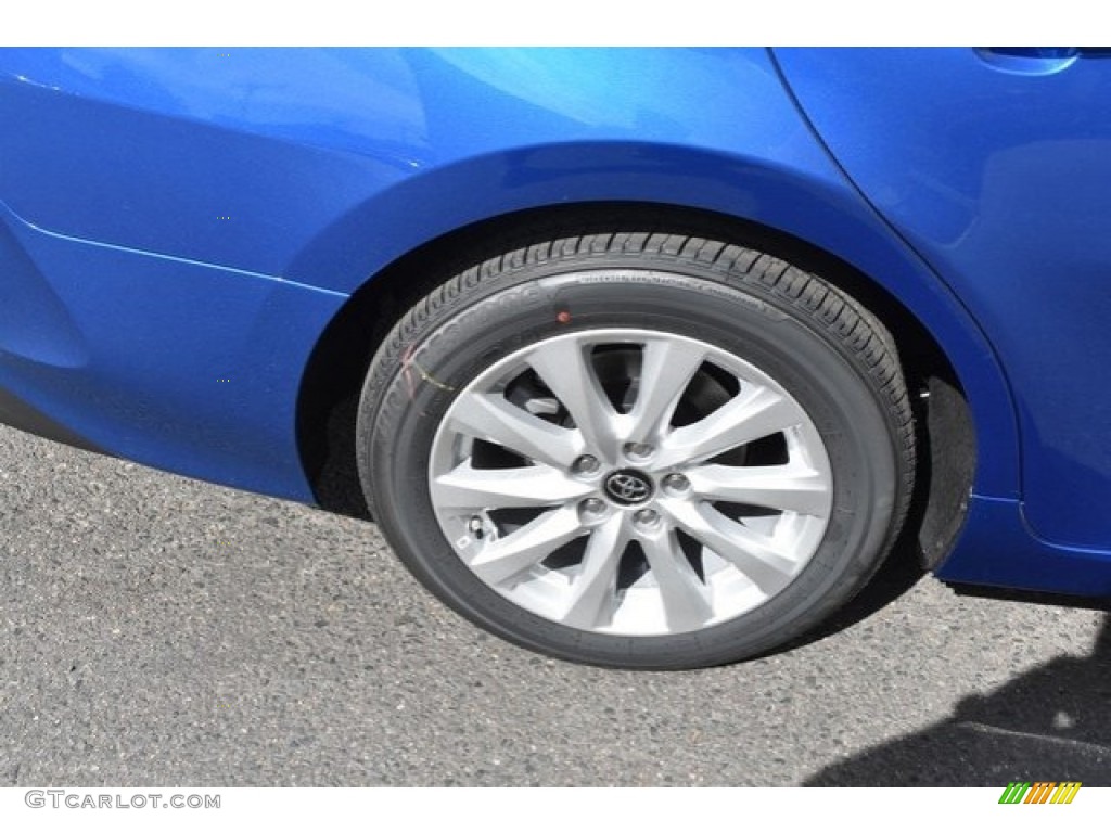 2019 Camry LE - Blue Streak Metallic / Black photo #34