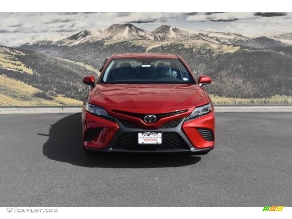 2019 Camry LE - Ruby Flare Pearl / Ash photo #2