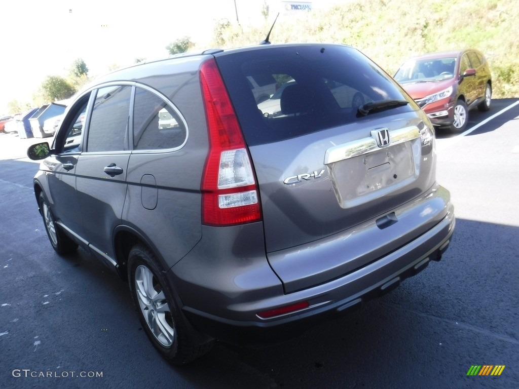 2010 CR-V EX AWD - Urban Titanium Metallic / Black photo #7