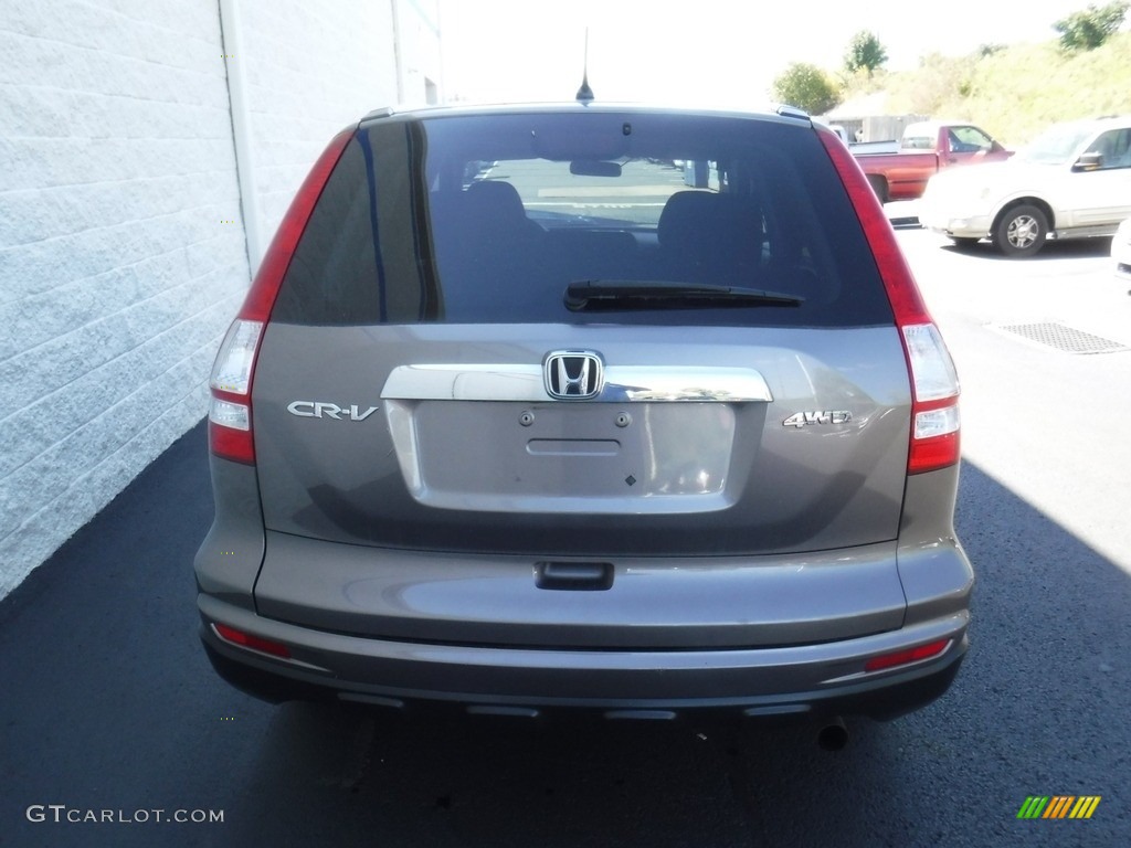 2010 CR-V EX AWD - Urban Titanium Metallic / Black photo #8