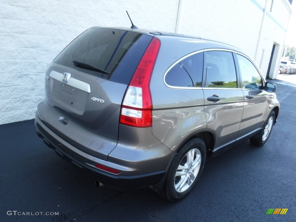 2010 CR-V EX AWD - Urban Titanium Metallic / Black photo #9