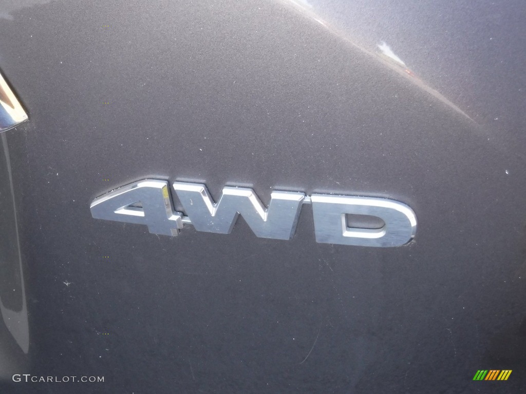 2010 CR-V EX AWD - Urban Titanium Metallic / Black photo #10