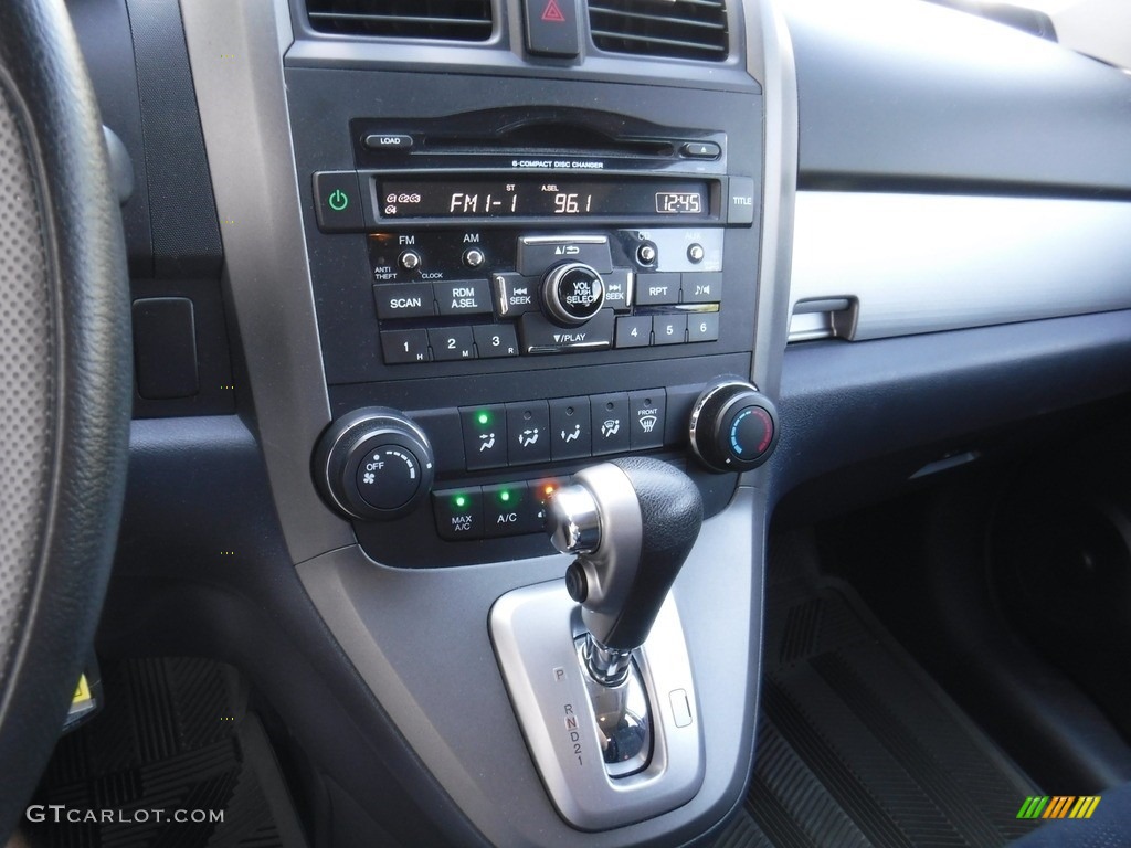 2010 CR-V EX AWD - Urban Titanium Metallic / Black photo #16