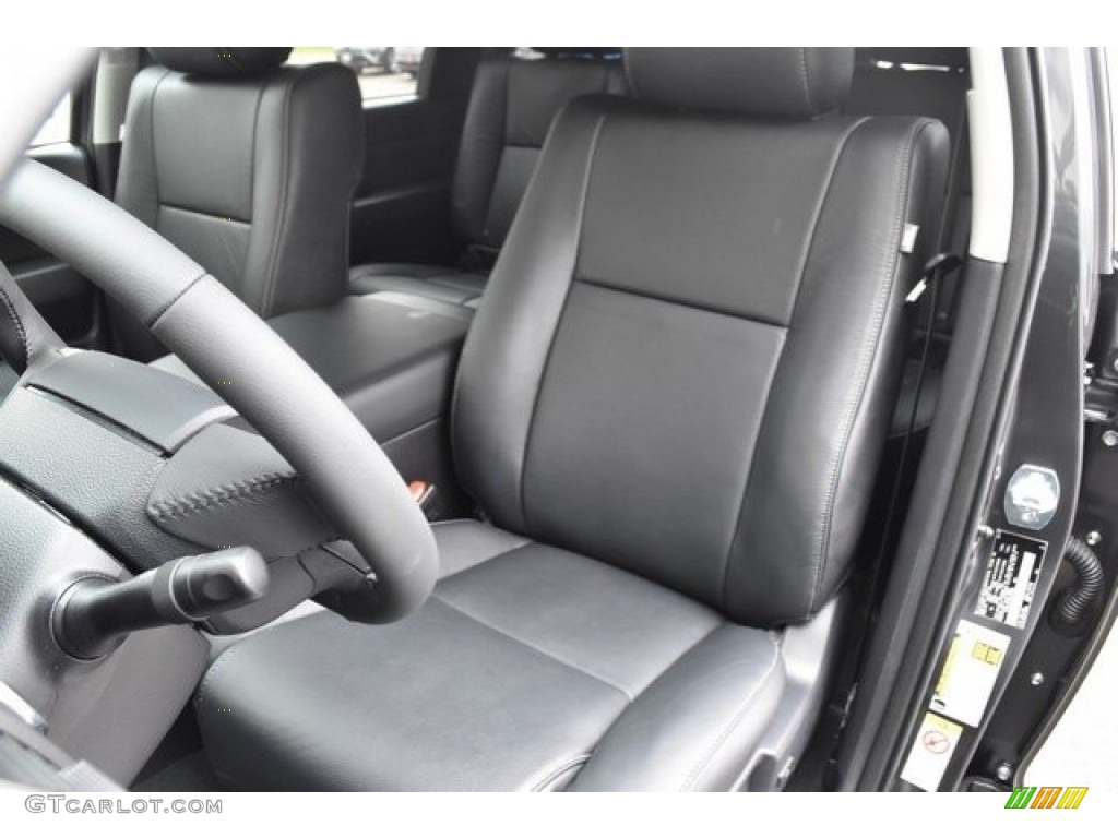 Black Interior 2019 Toyota Sequoia TRD Sport 4x4 Photo #129657481