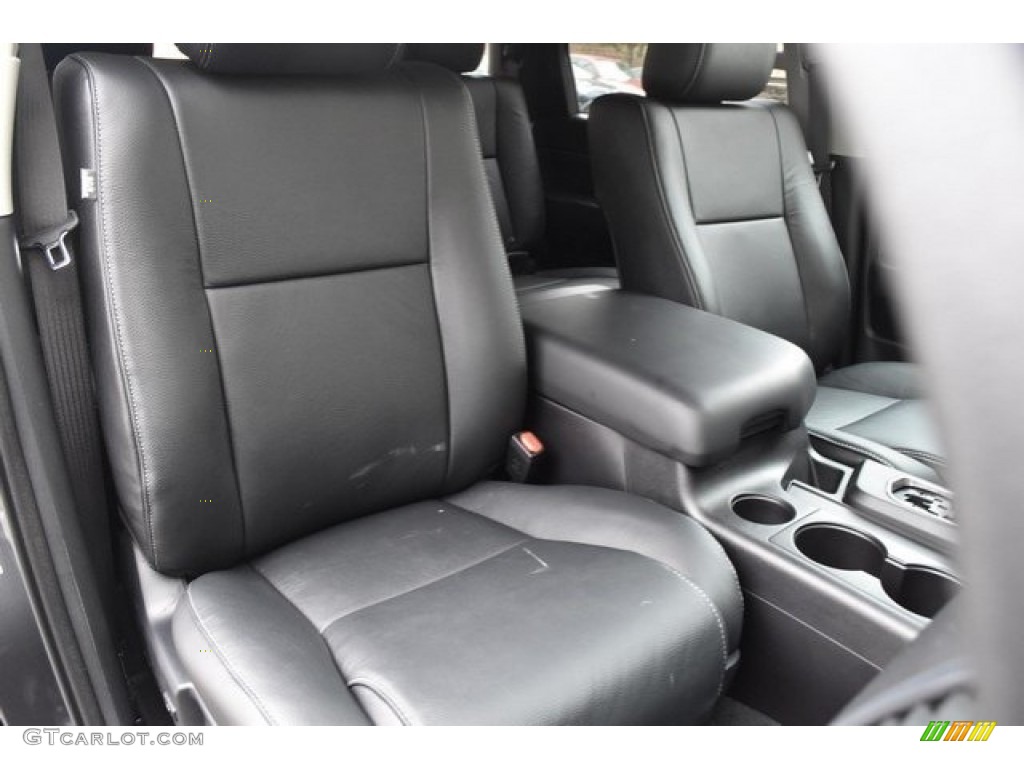 Black Interior 2019 Toyota Sequoia TRD Sport 4x4 Photo #129657610