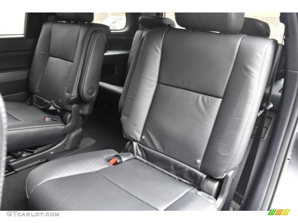 Black Interior 2019 Toyota Sequoia TRD Sport 4x4 Photo #129657667