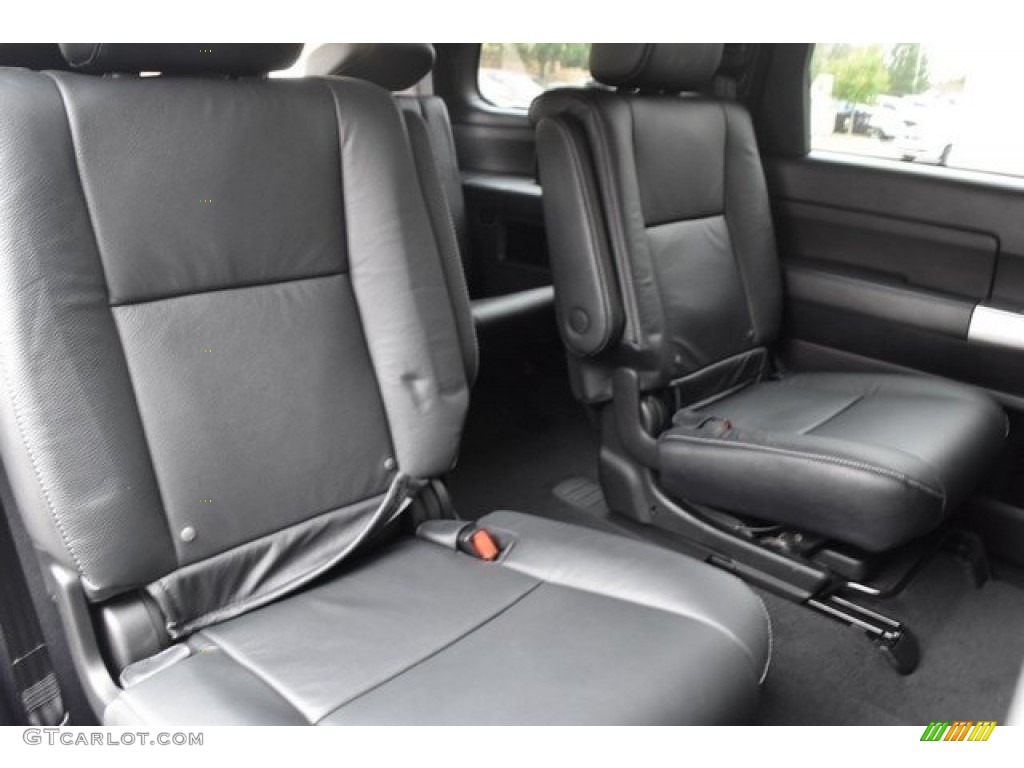 Black Interior 2019 Toyota Sequoia TRD Sport 4x4 Photo #129657730