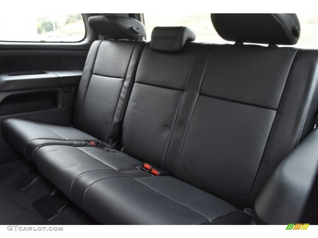 Black Interior 2019 Toyota Sequoia TRD Sport 4x4 Photo #129657757