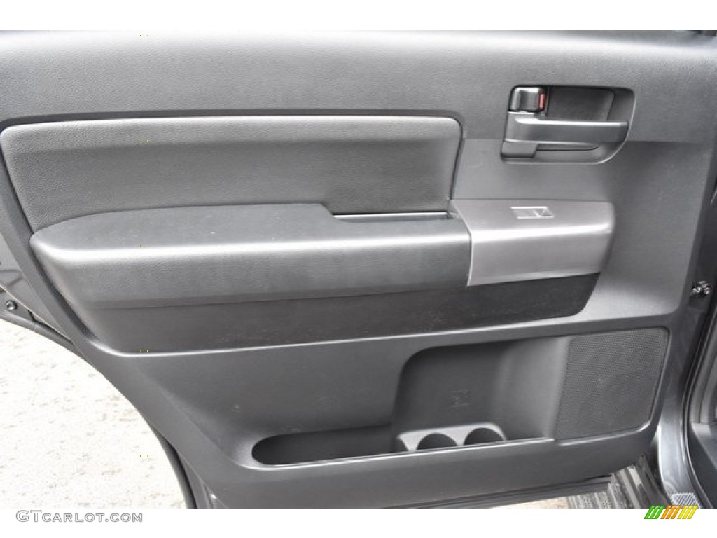 2019 Toyota Sequoia TRD Sport 4x4 Black Door Panel Photo #129657793