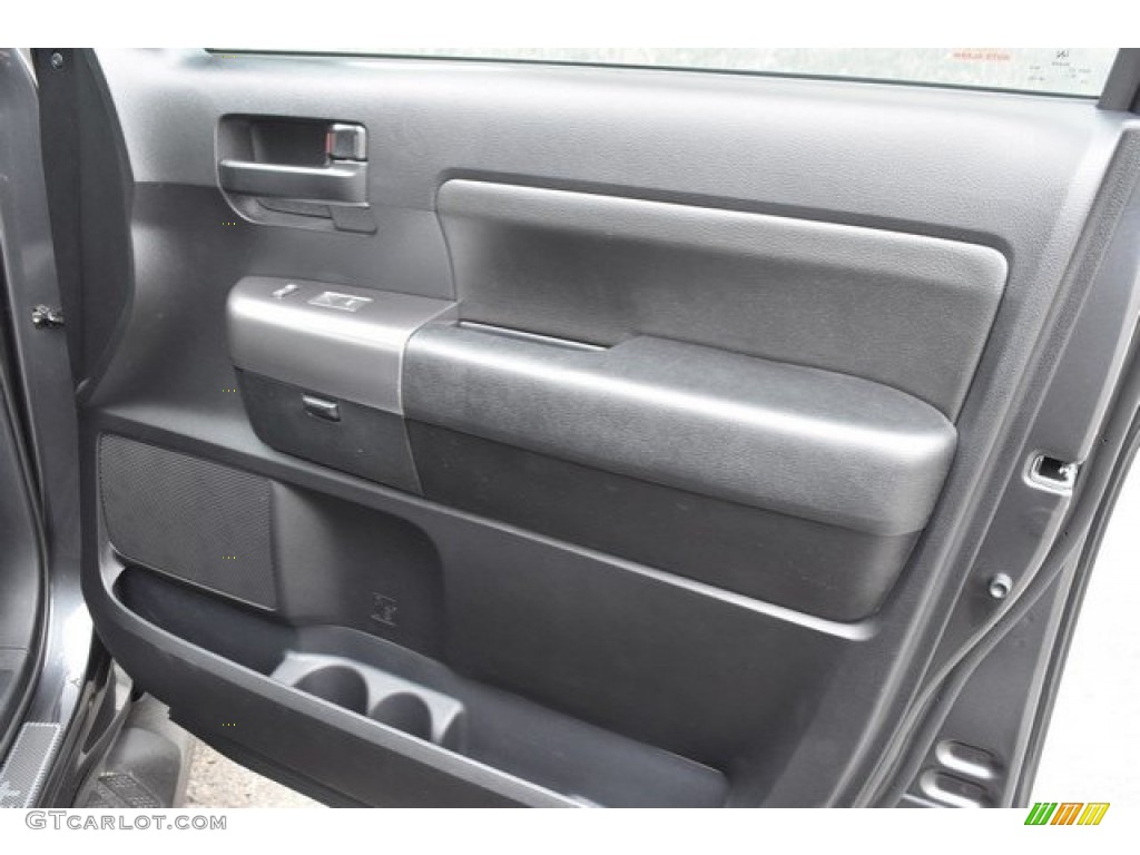 2019 Toyota Sequoia TRD Sport 4x4 Black Door Panel Photo #129657811