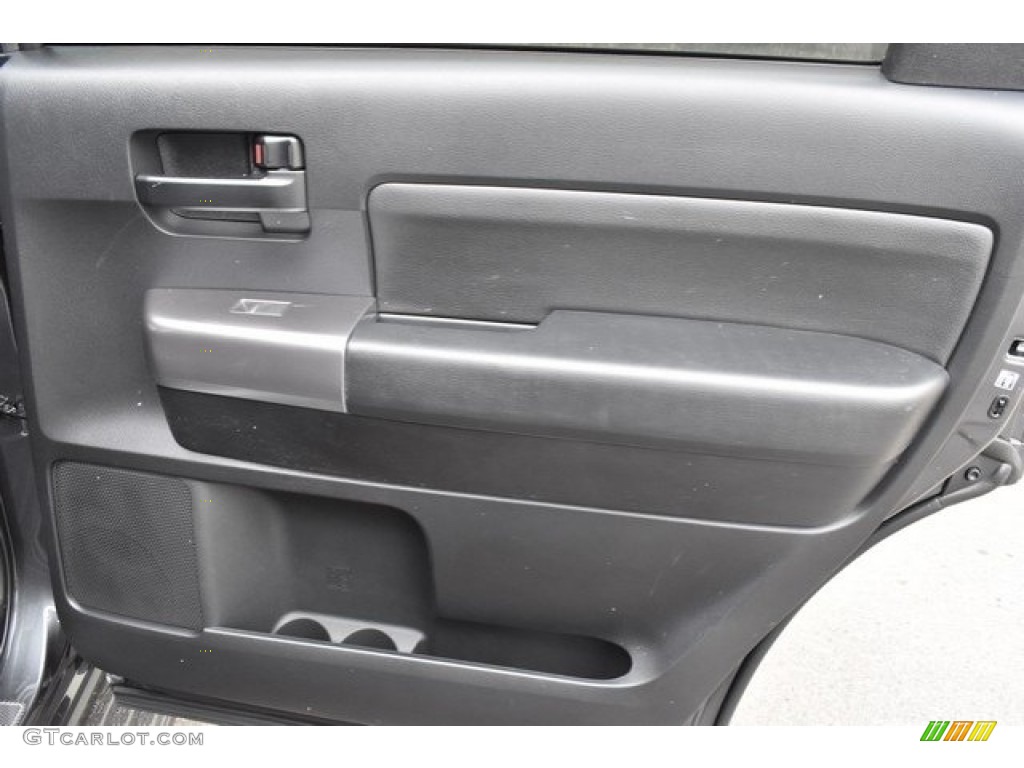 2019 Toyota Sequoia TRD Sport 4x4 Black Door Panel Photo #129657823