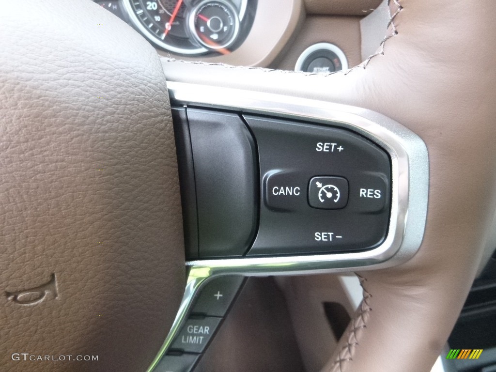 2019 1500 Laramie Crew Cab 4x4 - Rugged Brown Pearl / Mountain Brown/Light Frost Beige photo #18