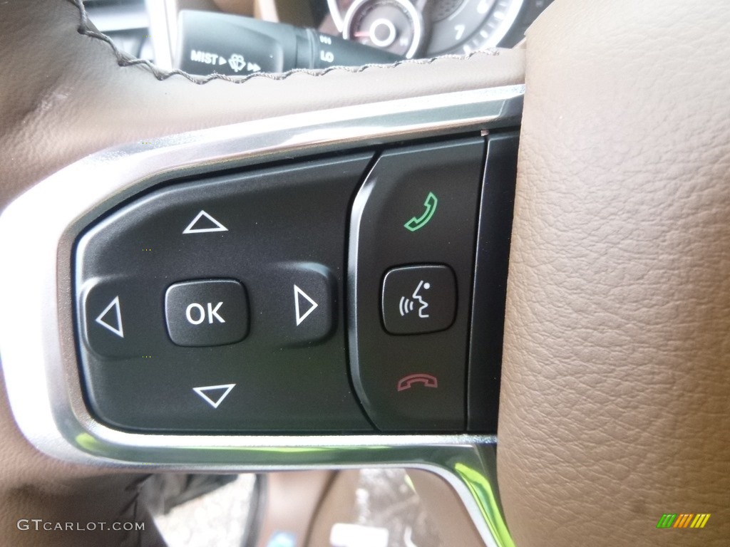 2019 1500 Laramie Crew Cab 4x4 - Rugged Brown Pearl / Mountain Brown/Light Frost Beige photo #19