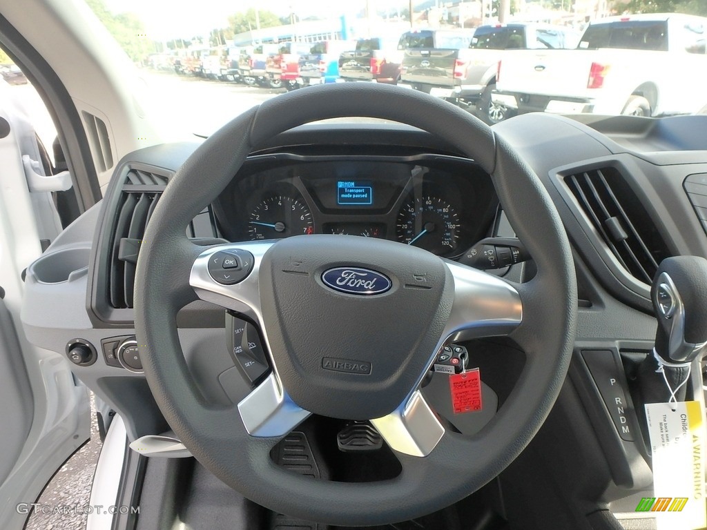 2019 Transit Van 250 MR Long - Oxford White / Pewter photo #17