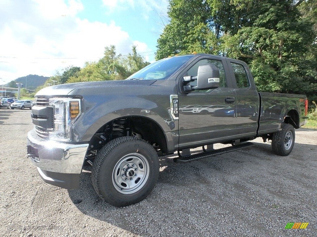 Magnetic 2019 Ford F350 Super Duty XL SuperCab 4x4 Exterior Photo #129662434
