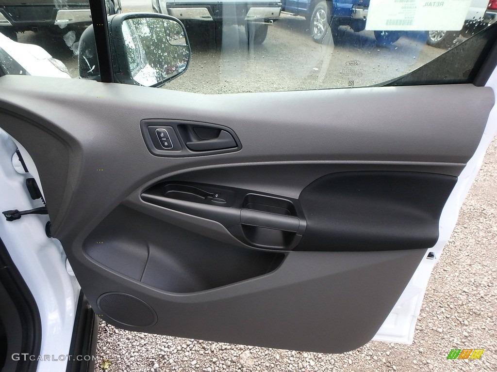 2019 Ford Transit Connect XL Van Palazzo Grey Door Panel Photo #129662860