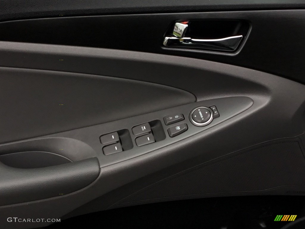 2011 Sonata GLS - Black Plum Pearl / Gray photo #9