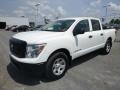 Glacier White - Titan S Crew Cab 4x4 Photo No. 8