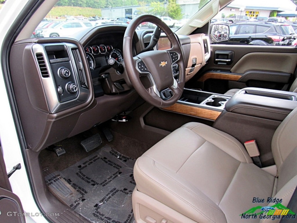 2014 Silverado 1500 LTZ Crew Cab 4x4 - White Diamond Tricoat / Cocoa/Dune photo #28