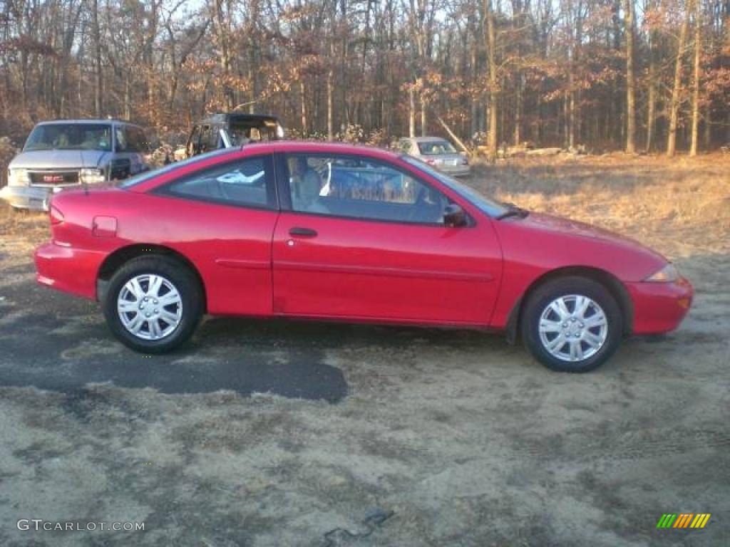 Bright Red Chevrolet Cavalier