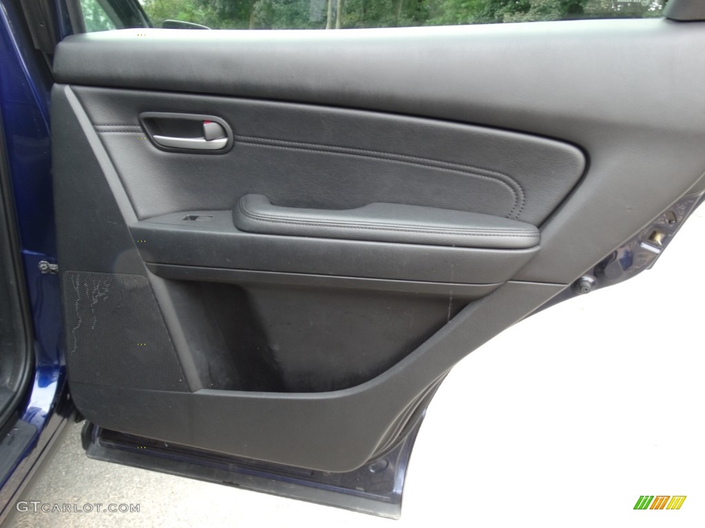 2009 CX-9 Touring AWD - Stormy Blue Mica / Black photo #17
