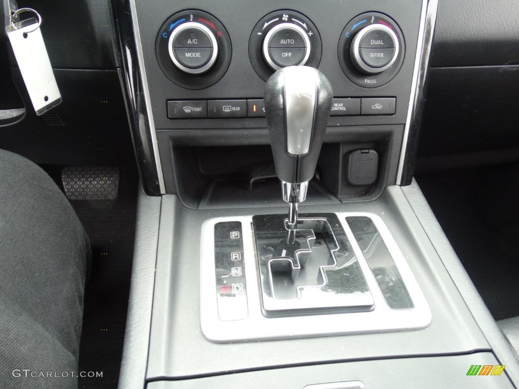 2009 CX-9 Touring AWD - Stormy Blue Mica / Black photo #27