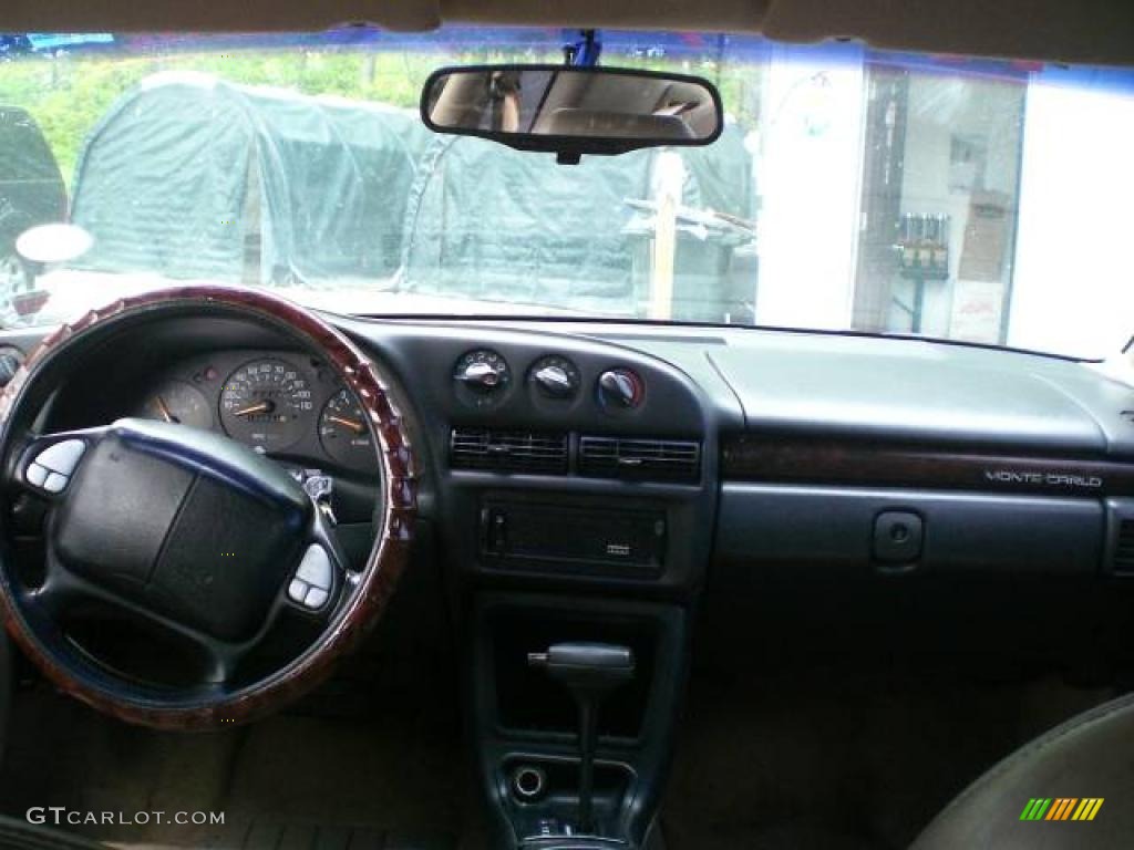 1996 Monte Carlo Z34 - Black / Light Tan photo #12