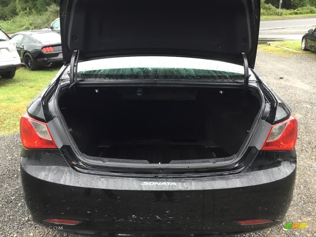 2011 Sonata GLS - Black Plum Pearl / Gray photo #23