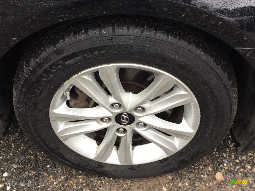 2011 Sonata GLS - Black Plum Pearl / Gray photo #29