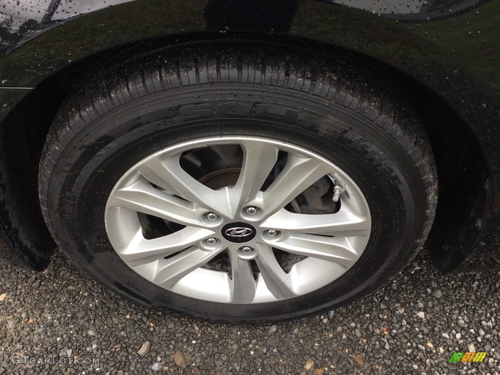 2011 Sonata GLS - Black Plum Pearl / Gray photo #30