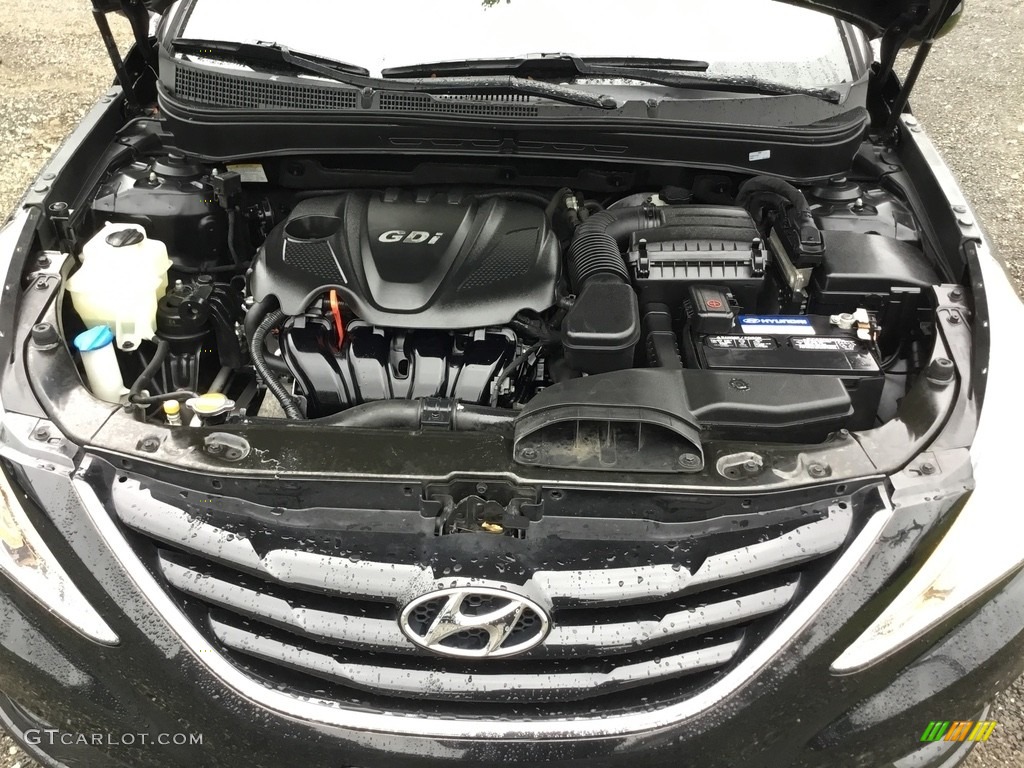 2011 Sonata GLS - Black Plum Pearl / Gray photo #31