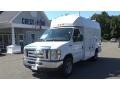 2019 Oxford White Ford E Series Cutaway E350 Commercial Utility Truck  photo #3